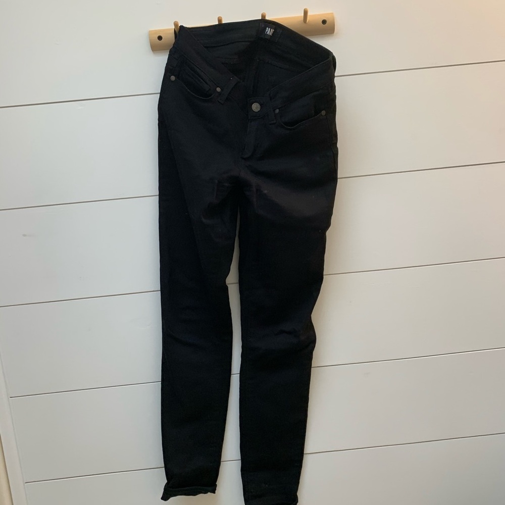 Paige Denim Black “Verdugo Ultra Skinny”